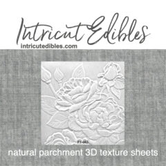 Cookie Parchment Texture Sheets Flower 3