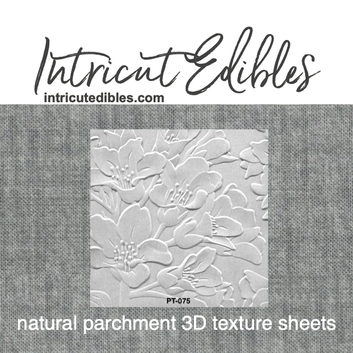 Parchment Texture Sheets - Floral 04