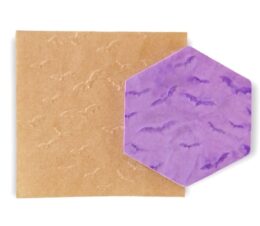 Parchment Texture Sheets Halloween Bats