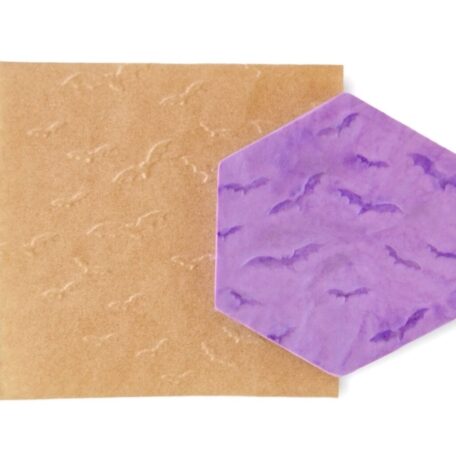 Parchment Texture Sheets Halloween Bats