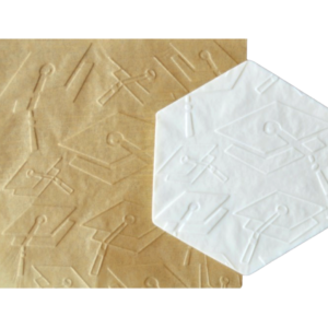 Parchment Texture Sheets Graduation Caps