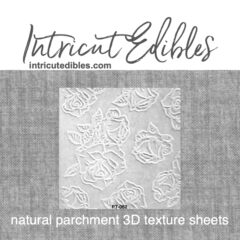 Cookie Parchment Texture Sheets Flower 2
