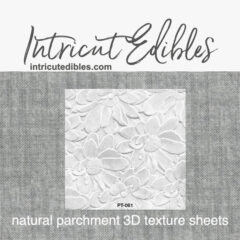 Cookie Parchment Texture Sheets Flowerl 1