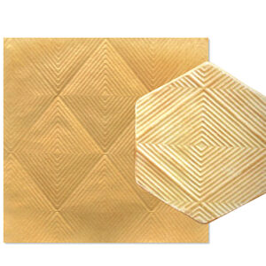 Parchment Texture Sheets Diamonds Concentric
