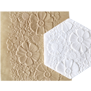 Parchment Texture Sheets Flower 11