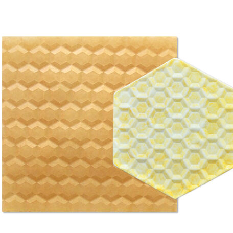 Parchment Texture Sheets Hexagons Large