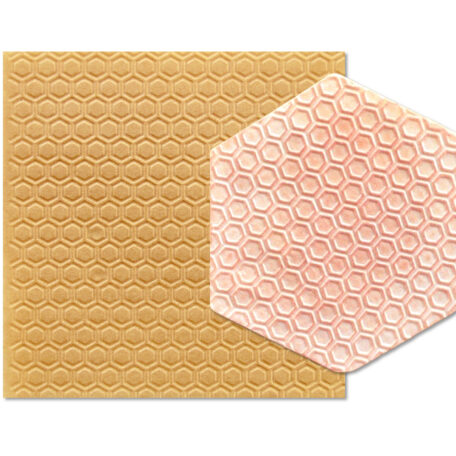 Parchment Texture Sheets Hexagons Small