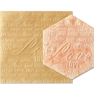 Parchment Texture Sheets Love Text