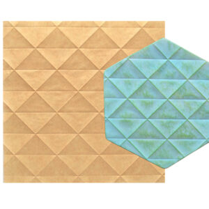Parchment Texture Sheets Origami 5 Triangles