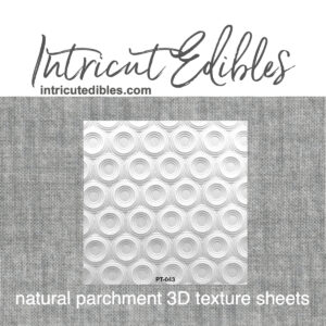 Cookie Parchment Texture Sheets Circles Concentric
