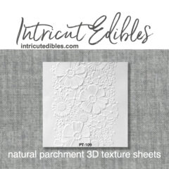 Cookie Parchment Texture Sheets Flower 11