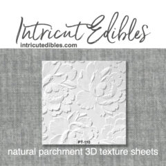 Cookie Parchment Texture Sheets Flower 12