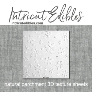 Cookie Parchment Texture Sheets Snowflakes 2