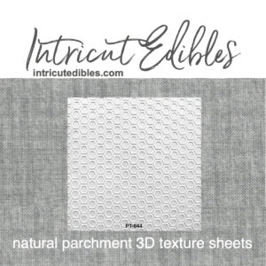 Cookie Parchment Texture Sheets Hexagons Small