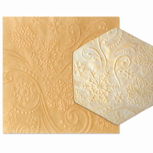 Parchment Texture Sheets Snowflakes 3