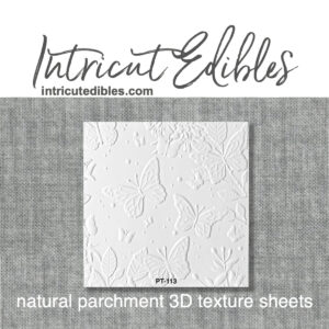 Cookie Parchment Texture Sheets Butterflies