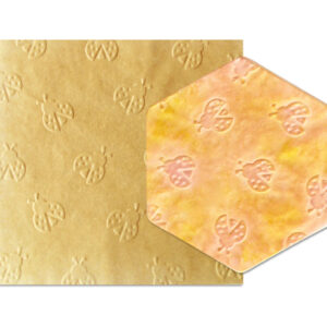 Parchment Texture Sheets Ladybugs