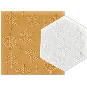 Parchment Texture Sheets - Snowflakes 06