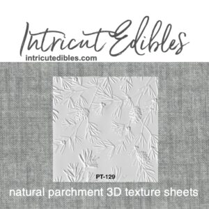 Cookie Parchment Texture Sheets - Pinecone Boughs