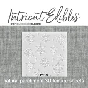Cookie Parchment Texture Sheets - Snowflakes 06