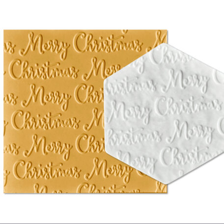 Parchment Texture Sheets - Christmas Text Merry Christmas