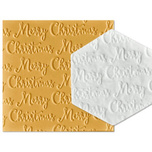 Parchment Texture Sheets - Christmas Text Merry Christmas