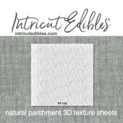 Cookie Parchment Texture Sheets - Baby Feet