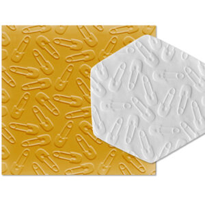 Parchment Texture Sheets - Baby Diaper Pins