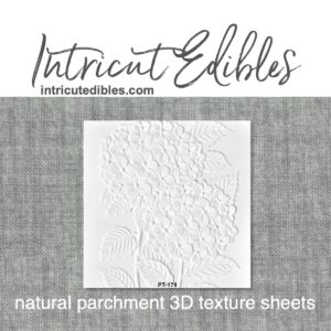 Cookie Parchment Texture Sheets - Floral 15