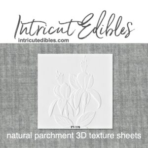 Cookie Parchment Texture Sheets - Floral 19