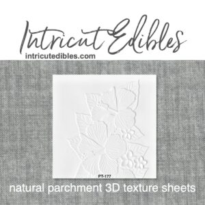 Cookie Parchment Texture Sheets - Floral 20