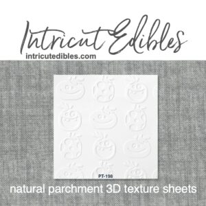 Cookie Parchment Texture Sheets - Halloween Jack O Lanterns 02