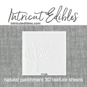 Cookie Parchment Texture Sheets - Leaves Falling Tree