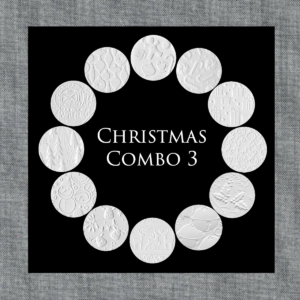 Cookie Parchment Texture Sheets – Christmas Combo 3