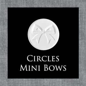 Parchment Texture Circles Mini – Bows