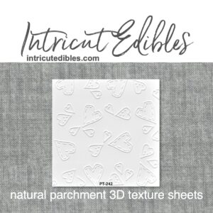 Cookie Parchment Texture Sheets - Hearts in Stitches