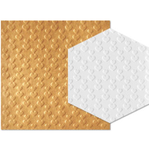 Parchment Texture Sheets - Hearts Floating