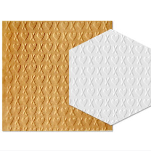 Parchment Texture Sheets - Hearts & Xs