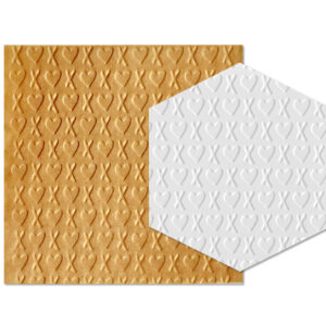 Parchment Texture Sheets - Hearts & Xs