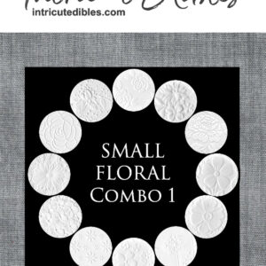 Cookie Parchment Texture Sheets - Small Floral Combo 1