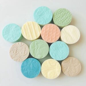 Parchment Texture Circles Small – Fish Beach Combo