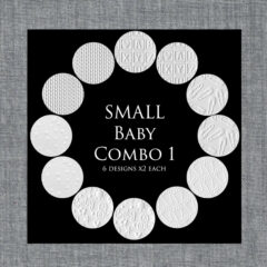 Cookie Parchment Texture Sheets - Baby Combo 1