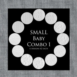 Cookie Parchment Texture Sheets - Baby Combo 1