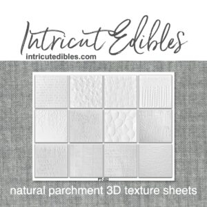 Cookie Parchment Texture Sheets -Birthday Combo 1