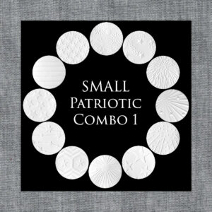 Cookie Parchment Texture Sheets - Patriotic Combo 1