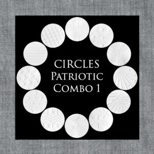 Cookie Parchment Texture Sheets - Patriotic Combo 1