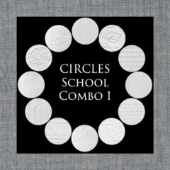 Cookie Parchment Texture Sheets - School Combo 1