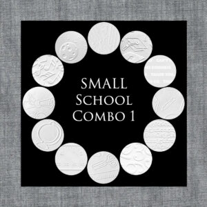 Cookie Parchment Texture Sheets - School Combo 1