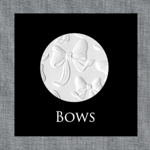 Cookie Parchment Texture Sheets – Bows 1