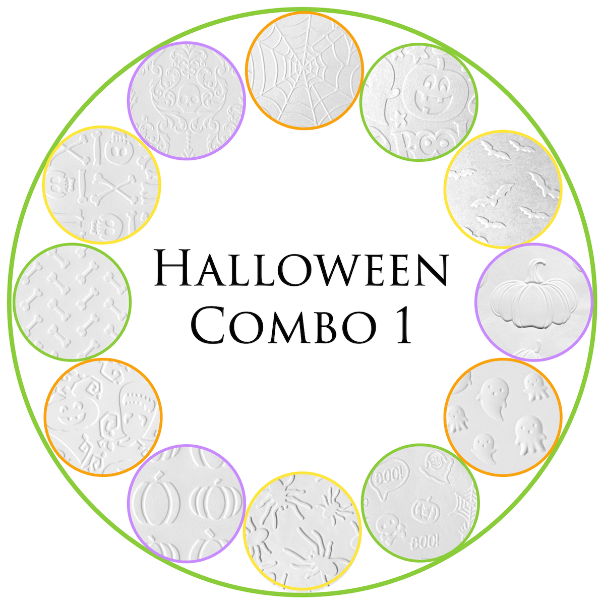 Parchment Texture Sheets – Halloween Combo 1